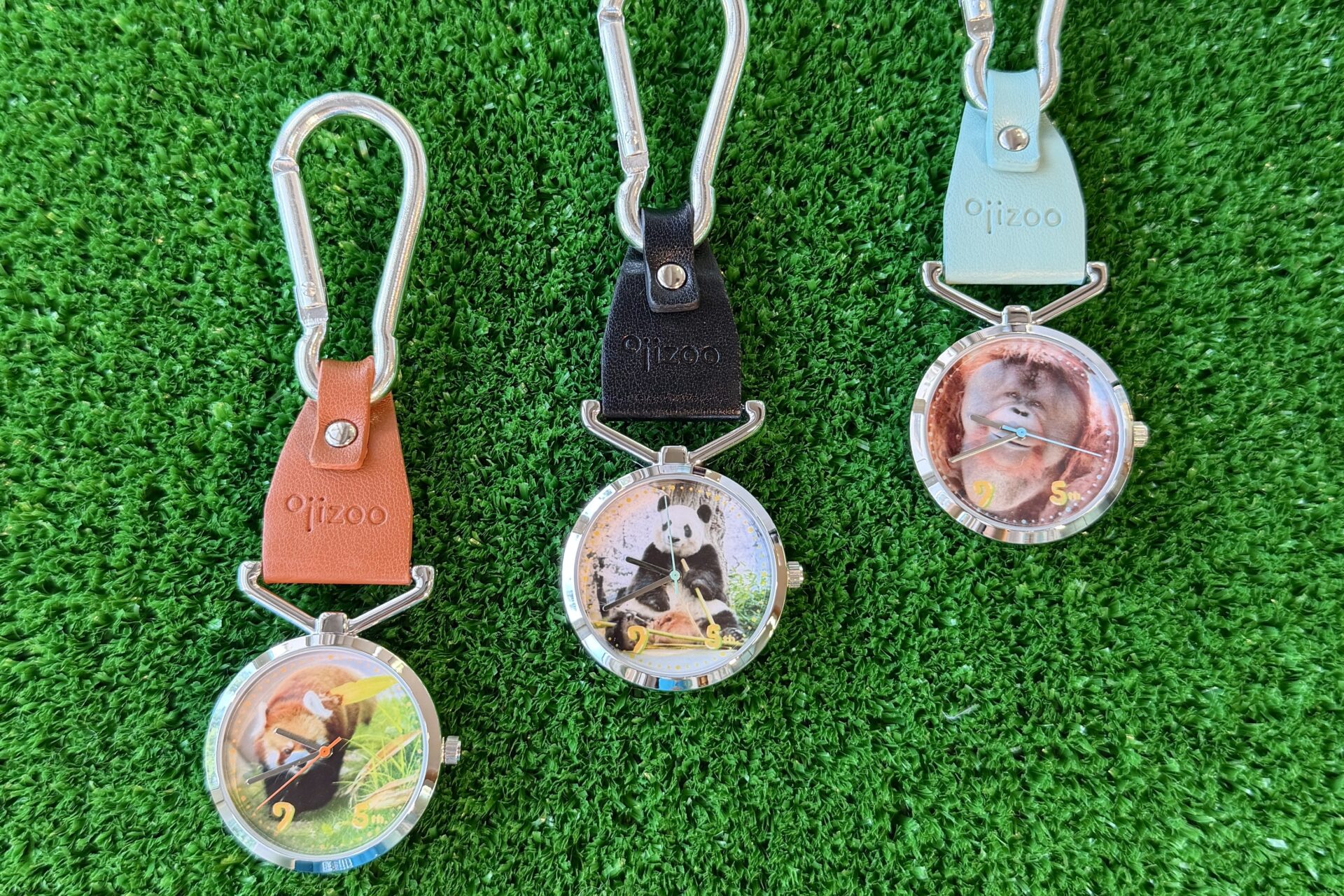 【限定】王子動物園75周年記念オリジナル時計が新登場！レッサーパンダやパンダの実写デザイン♪