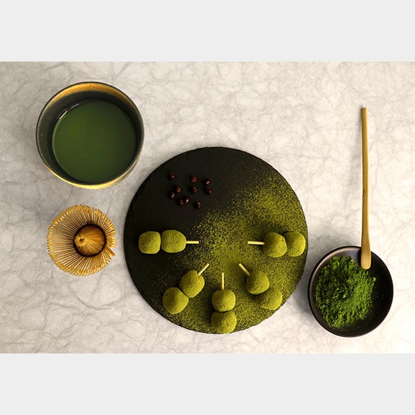 京都嵐山抹茶だんご